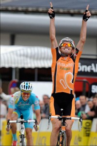 Victoria y dedicatoria del excampeón olímpico a Cabedo / Foto UCI