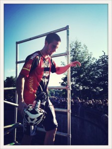 Mustieles, tras su victoria / Foto Europeo