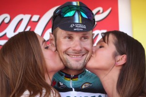 Boonen, en el podio / Web oficial