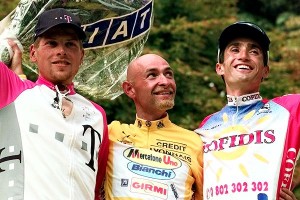 El podio de 1998 / Foto cyclingpassion