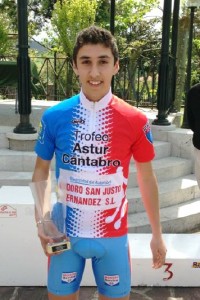 Ángel Coterillo, vencedor del Trofeo Asturcántabro y del Trofeo Regularidad de Cantabria.