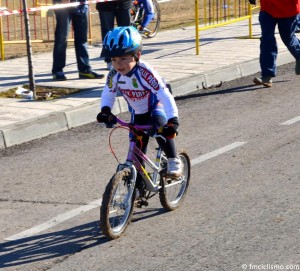 Los más pequeños también han sufrido en el circuito de SS Reyes. © FMC