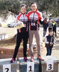 Susana Alonso y Muriel Bouhet, primera y segunda élite.