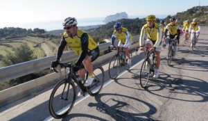 Durante una de las rutas de la pasada edición.