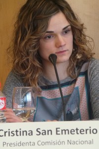 Cristina San Emeterio, responsable de la Comisión de ciclismo femenino.