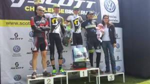 Podio del Maratón celebrado en Colmenar Viejo. © FMC