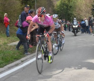 Evans y Pozzovivo © Giro Trentino