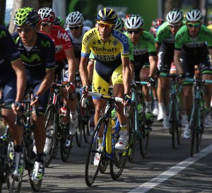 El líder del Tinkoff-Saxo volverá a rodar por tierras cántabras.