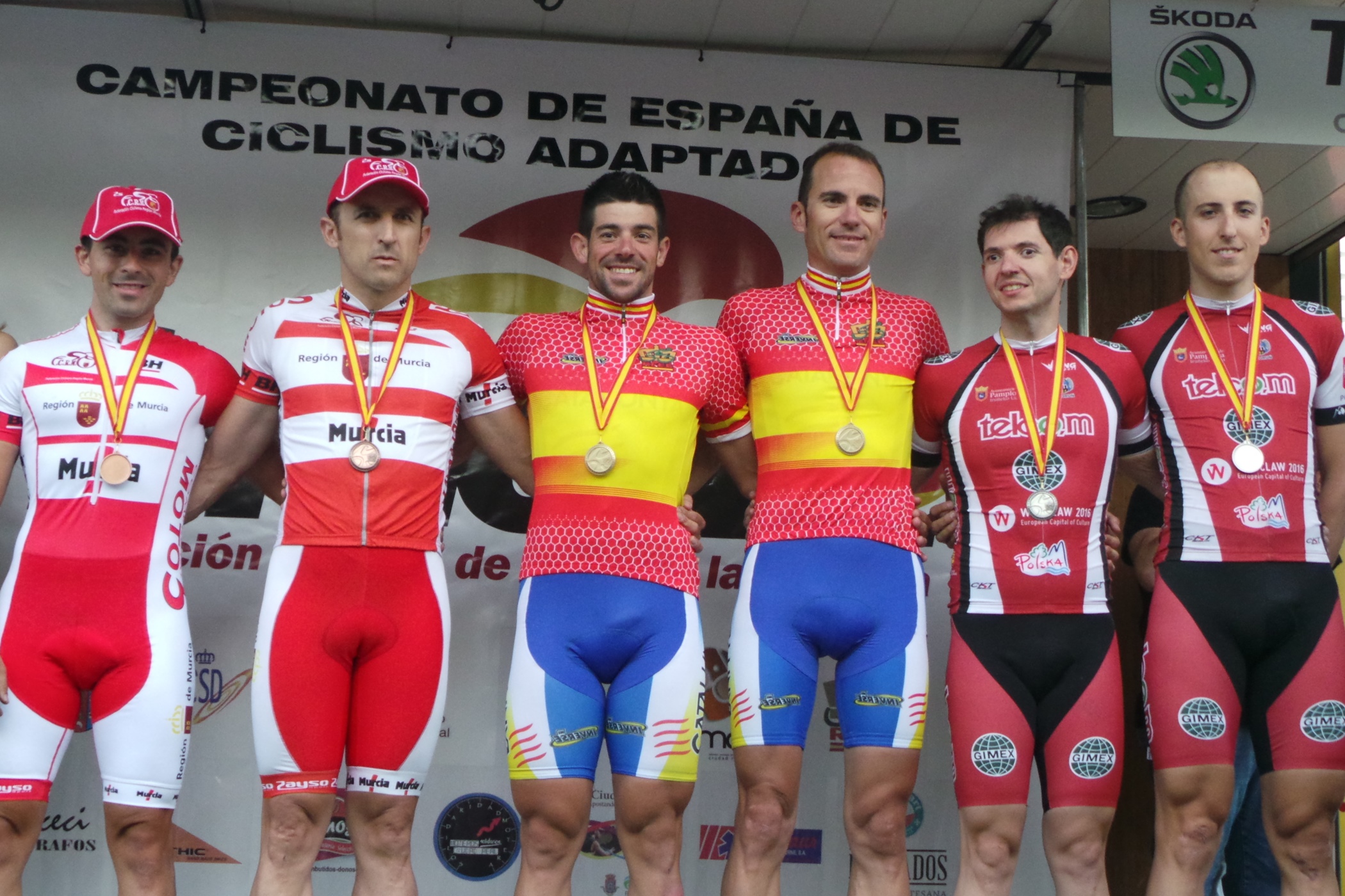 Primeros campeones de España de ciclismo adaptado Ciclo21
