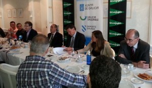Presentacióndel Campeonato de Galicia en el El Corte Inglés de Vigo.