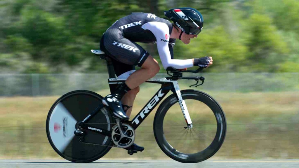 Irizar, en la CRI © Trek