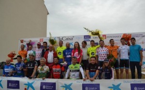 Podio con los vencedores en Sa Pobla. © balearbike.com