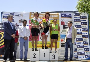 Podio absoluto de féminas.