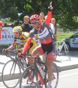 Joan Font tras ganar en Andorra.