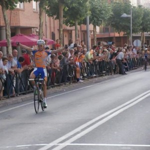 Roberto Méndez, ganando en Arévalo.