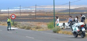 Imagen del accidente © lavozdelanzarote.com