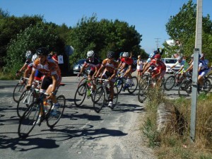 El pelotón estaba formado por 120 corredores.