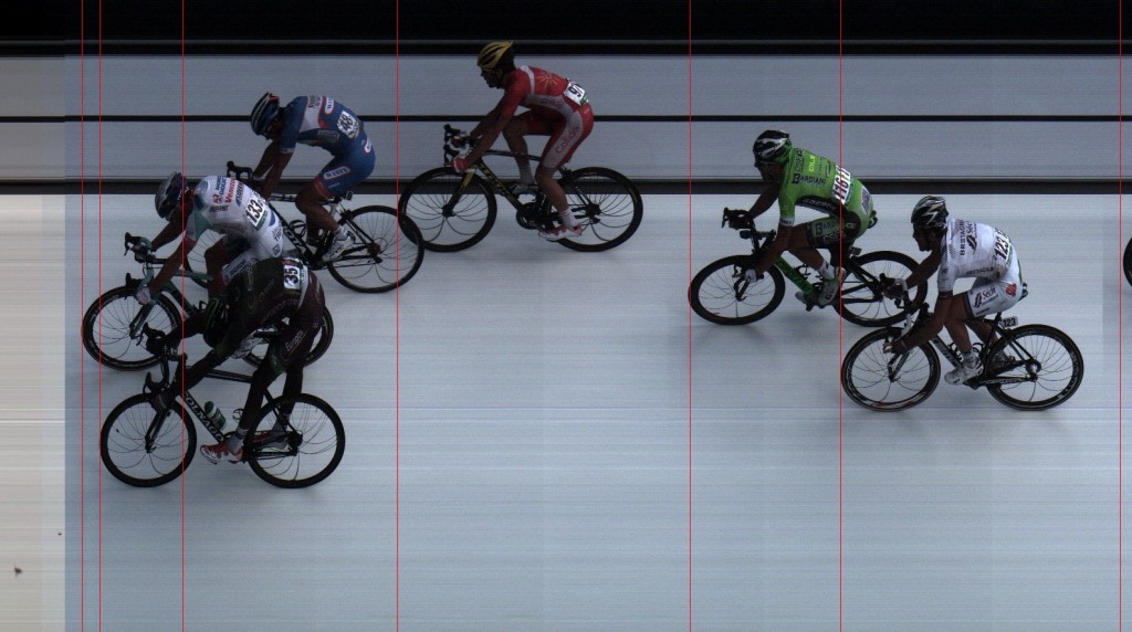 La foto finish de la etapa © Tour Limousin