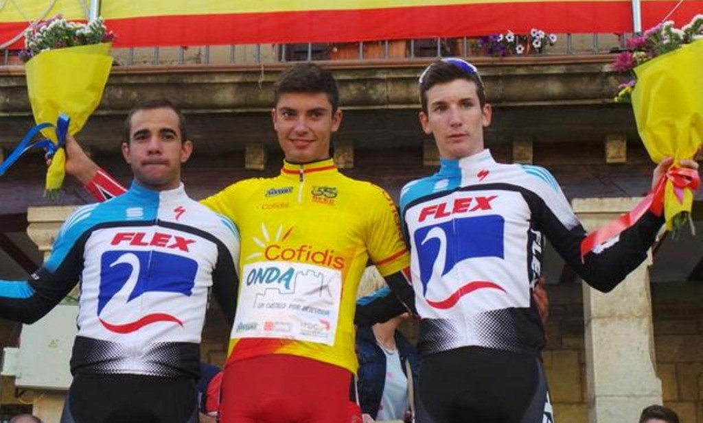 Podio de la Copa España júnior 2014 © RFEC