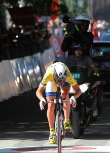 Veloso, en meta ©Volta Portugal