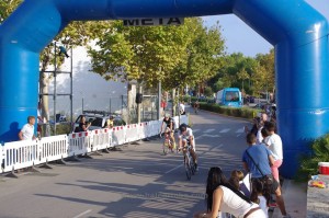 Pedro Mas, cruzando la meta © balearbike.com