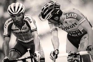 Purito y Contador hacia Valdelinares © KPS