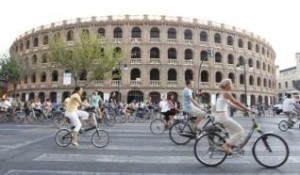 carril-bici calle colón valencia