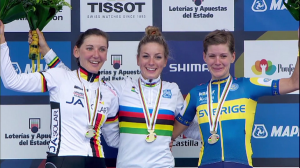 El podio © UCI