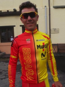 Purito, con el nuevo maillot © RFEC