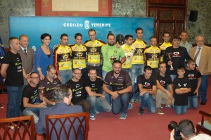 Los galardonados en la Copa Cabildo de Tenerife  © pedaleandoporcanarias.com