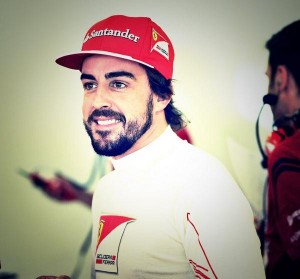 Alonso, el domingo en Japón © Twitter