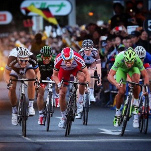 El sprint final © Katusha