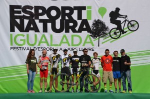 Podio final en Igualada. © Francesc Lladó.