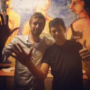 Wiggins y Llaneras, en Mallorca © instagram