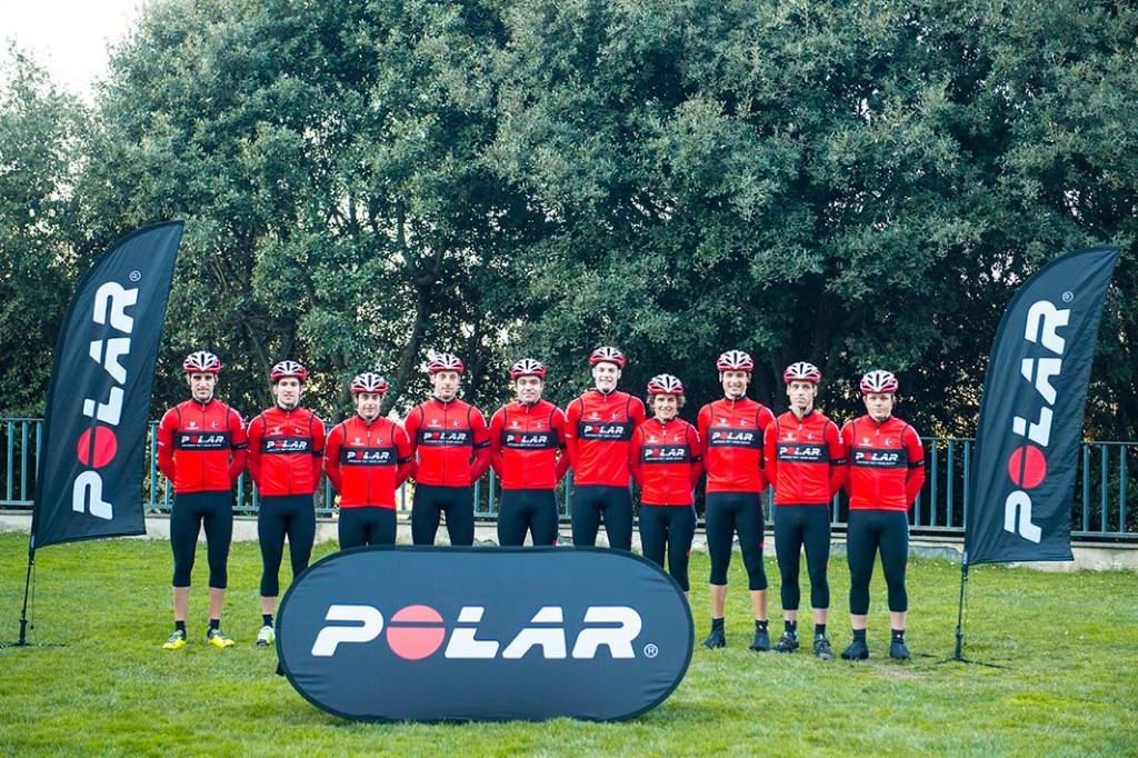 El Polar Team 2015, formado por  los  10 usuarios del POLAR V800