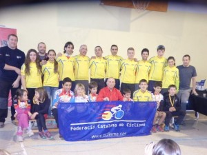 Ganadores de la Copa Catalana de cyclo-cross © FCC