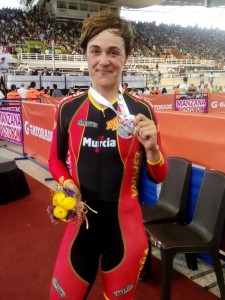 La vasca, con su medalla © RFEC