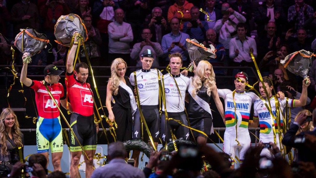Podio final de Rotterdam