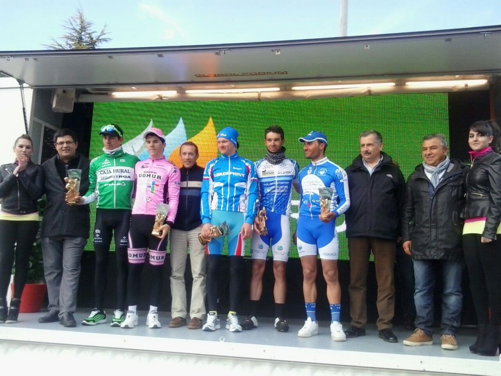 Podio del Trofeo Iberdrola.