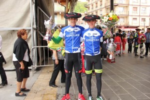 Iturria y Aranburu, los campeones guipuzcoanos 2015 © FGC-GTxE