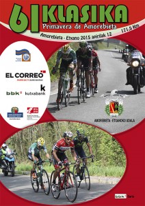 Cartel de la prueba vasca