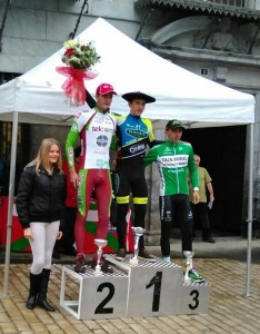 Podio del Memorial Sabin Foruria.