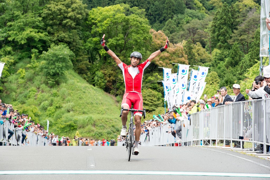 Chtioui, en solitario © Tour Japón