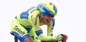 Contador, en la contrarreloj © Giro 