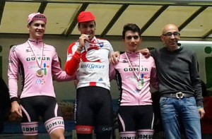 Podio del Campeonato de Cantabria sub-23 © FCC