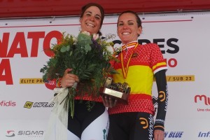 Anna Sanchis y Sheyla Gutiérrez, las dos campeonas de España CRI © RFEC