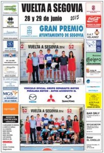 Cartel Vuelta a Segovia 2015