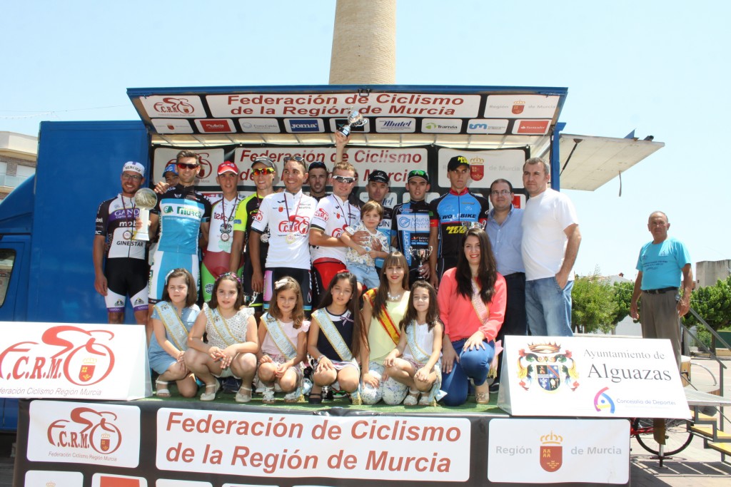 Podio al completo del Campeonato Regional de Murcia élite y sub-23 © FCRM
