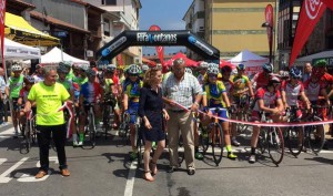 Salida del Campeonato de Cantabria cadete.