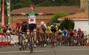 Irisarri celebraba así su victoria © FVC